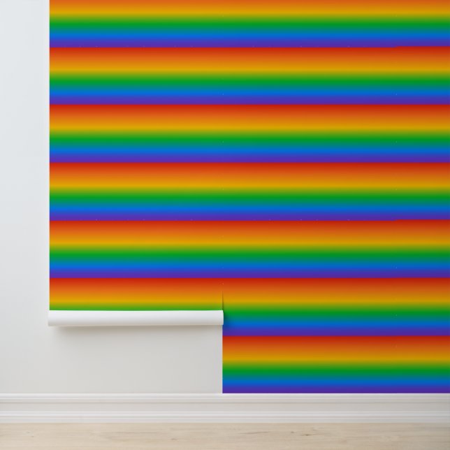 Kleuren van de regenbooggradiënt behang (Applicatie)