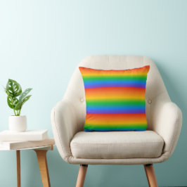 Kleuren van de regenbooggradiënt kussen