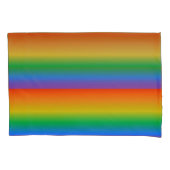 Kleuren van de regenbooggradiënt kussensloop (Voorkant)