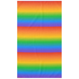 Kleuren van de regenbooggradiënt tafelkleed