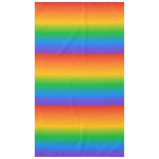 Kleuren van de regenbooggradiënt tafelkleed (Voorkant)