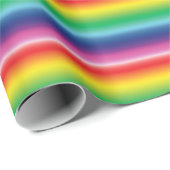 kleuren van de regenboogvlag lgbt bindkleurig patr cadeaupapier (Rol Hoek)