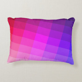 kleuren van de roze zonnebank -  accent kussen