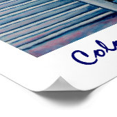 Kleuren van de schilderijen van Venetië Poster (Hoek)