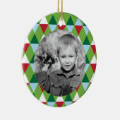 Kleuren van de Seizoensfoto Keramisch Ornament (Rechts)