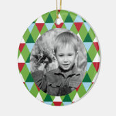 Kleuren van de Seizoensfoto Keramisch Ornament (Links)