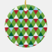 Kleuren van de Seizoensfoto Keramisch Ornament (Achterkant)