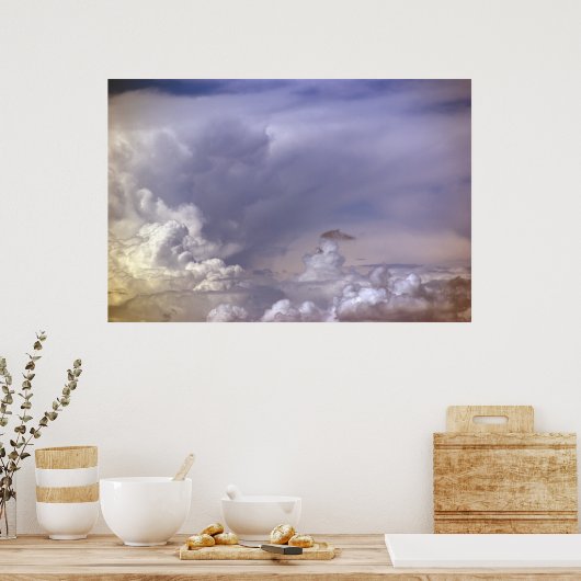 Kleuren van de Sky Print (Keuken)