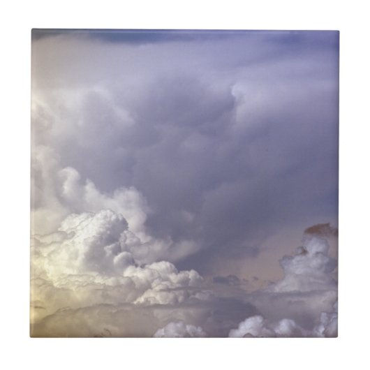 Kleuren van de Sky Tegel Tegeltje (Voorkant)