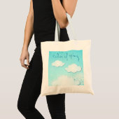 Kleuren van de veer, van de zak tote bag (Voorkant (product))