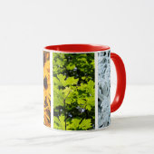 Kleuren van de veranderende seizoenen Quadriptych Mok (Voorkant rechts)