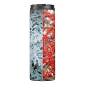 Kleuren van de veranderende seizoenen Quadriptych Thermosbeker (Achterkant)