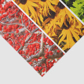 Kleuren van de veranderende seizoenen Quadriptych Tissuepapier (Detail)