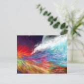 Kleuren van de Verbeelding - Rainbow World Briefkaart (Staand voorkant)