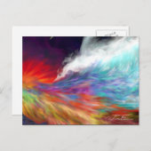 Kleuren van de Verbeelding - Rainbow World Briefkaart (Voorkant / Achterkant)