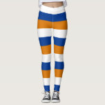 Kleuren van de vlag van de Marshalleilanden: horiz Leggings<br><div class="desc">Marshalleilanden Nationale Vlag Kleuren Horizontale Gestreepte Leggings in de kleuren van de Marshalleilanden vlag met een druk multi-gevoerd asymmetrisch gestreept verticaal patroon gedrukt over de leggings. De grootte van de strepen is gemakkelijk naar uw smaak aan te passen via de optie "Design bewerken". Marshall Islands leggings zijn de geweldige metgezel...</div>