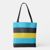 Kleuren van de vlag van Nassau Tote Bag (Achterkant)