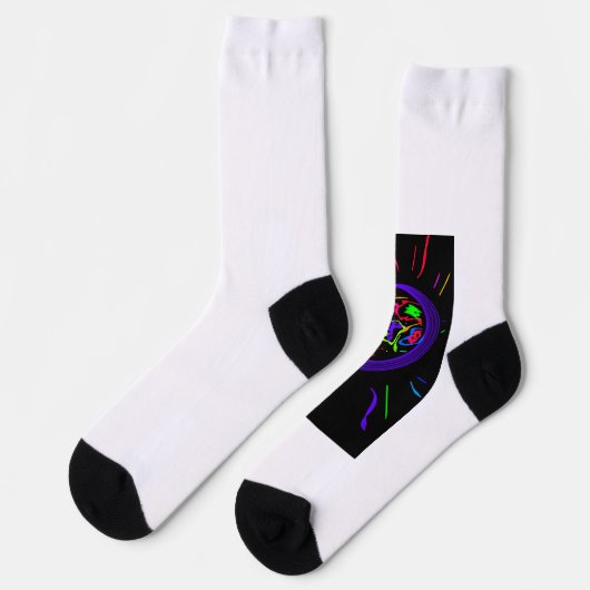 Kleuren van de wereld sokken (Links)