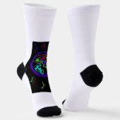 Kleuren van de wereld sokken (Gebogen)