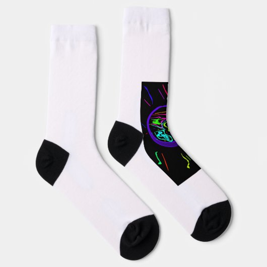 Kleuren van de wereld sokken (Rechts)