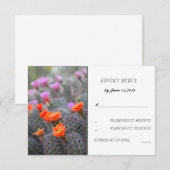 Kleuren van de woestijn RSVP Kaartje (Voorkant / Achterkant)