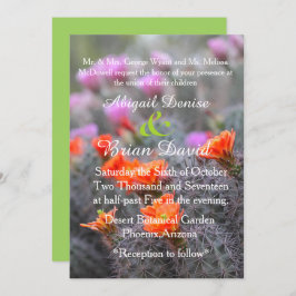 Kleuren van de woestijngroene achtergrond kaart