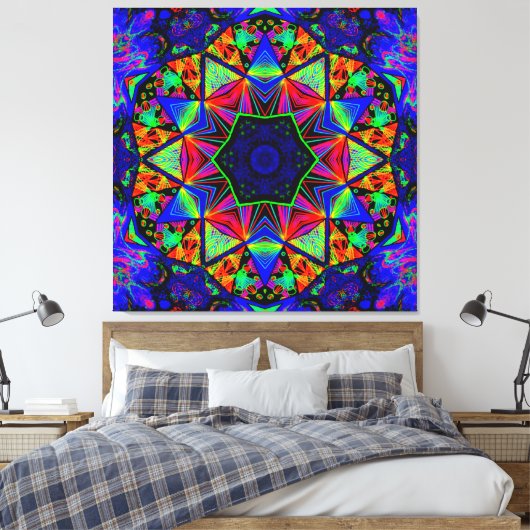 "Kleuren van de Ziel" door Marius Živolupov Canvas Afdruk (Insitu (Slaapkamer))