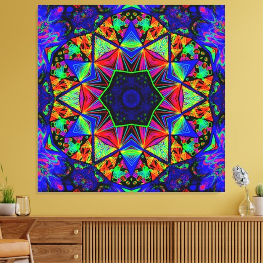 "Kleuren van de Ziel" door Marius Živolupov Canvas Afdruk (Insitu (Woonkamer))