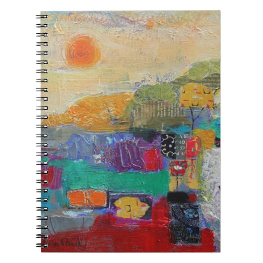 Kleuren van de zomer 2014 notitieboek (Voorkant)