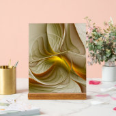 Kleuren van edele metalen, Abstracte fractale kuns Acryl Bord (Huwelijk)