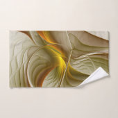 Kleuren van edele metalen, Abstracte fractale kuns Bad Handdoek (Handdoek)