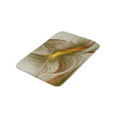 Kleuren van edele metalen, Abstracte fractale kuns Badmat (Gekanteld)