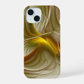 Kleuren van edele metalen, Abstracte fractale kuns iPhone 15 Case (Achterkant)