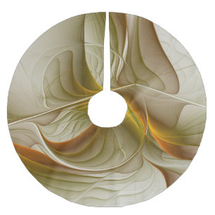 Kleuren van edele metalen, Abstracte fractale kuns Kerstboom Rok