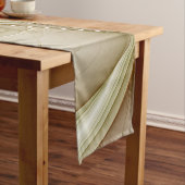 Kleuren van edele metalen, Abstracte fractale kuns Korte Tafelloper (Voorbeeld)