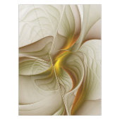 Kleuren van edele metalen, Abstracte fractale kuns Tafelkleed (Voorkant)