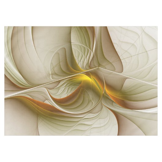 Kleuren van edele metalen, Abstracte fractale kuns Tafelkleed (Voorkant (Horizontaal))