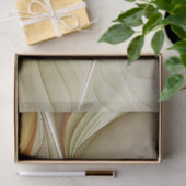 Kleuren van edele metalen, Abstracte fractale kuns Tissuepapier (Geschenk)