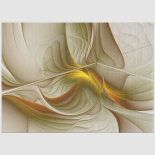 Kleuren van edele metalen, Abstracte fractale kuns Tissuepapier