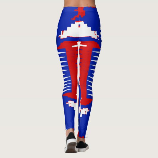 Kleuren van een natie 2 leggings (Achterkant)