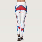 Kleuren van een natie leggings (Achterkant)