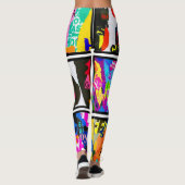 kleuren van gedichten leggings (Achterkant)