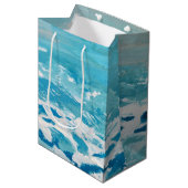 Kleuren van geverfd water medium cadeauzakje (Voorkant Gekanteld)