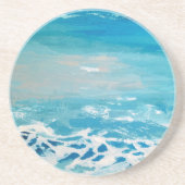 Kleuren van geverfd water zandsteen onderzetter (Voorkant)