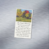 Kleuren van Herfst Koelkastmagneten Magnetisch Visitekaartje (Voorbeeld)