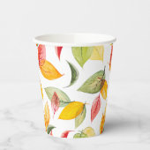 Kleuren van Herfst Papieren Bekers (Links)