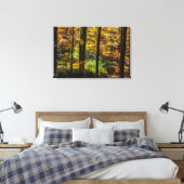 Kleuren van het Autumn-landschap Canvas Afdruk (Insitu (Slaapkamer))