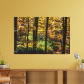 Kleuren van het Autumn-landschap Canvas Afdruk (Insitu (Woonkamer))