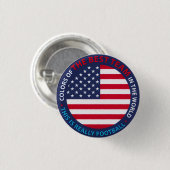 Kleuren van het beste team ter wereld ronde button 3,2 cm (Voorkant /achterkant)