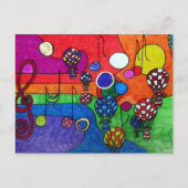 Kleuren van het Briefkaart Muziek (Voorkant)